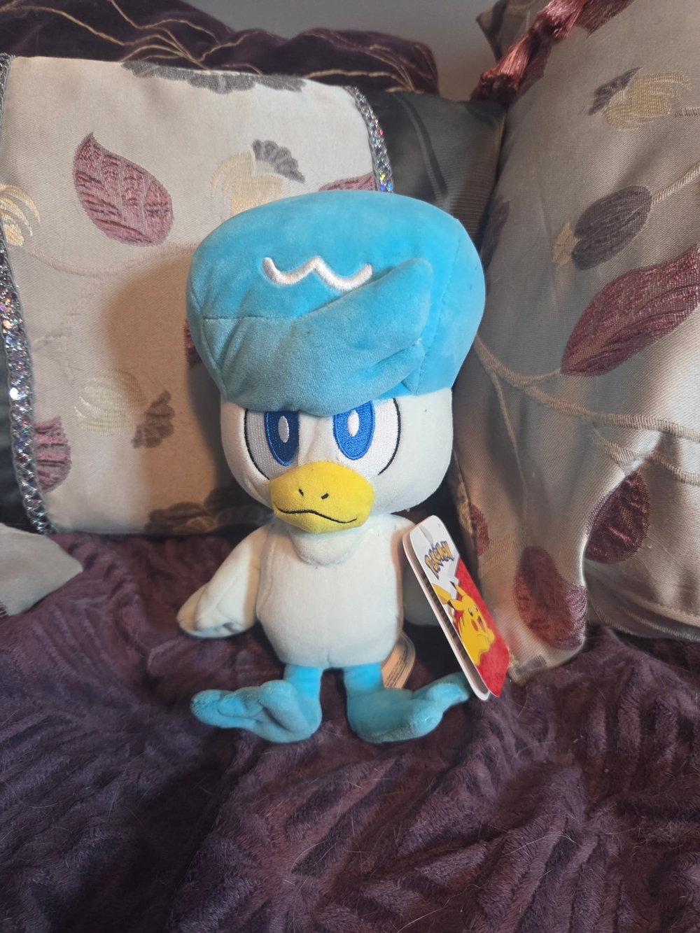 Pokemon Quaxley Plush - NWT